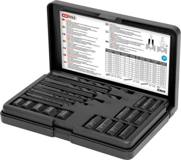 KS Tools draadverwijderingsset, 25-delig, 150.1305