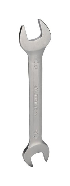 Brilliant Tools dubbele steeksleutel 16 x 17 mm BT010905