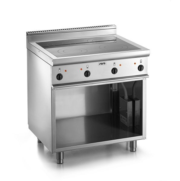 Saro keramische kookplaat met open onderstel model E7/CVE4BA, 423-1400