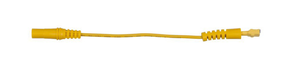 KS Tools 4,0 mm ingangsbus naar 5,0 mm testadapterbus vlak (geel), 150.0965
