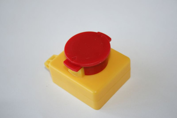 ELMAG deksel los (geel) voor schakelaar voor TB, CY, GBM (oud), KSM, KBM, 9709312