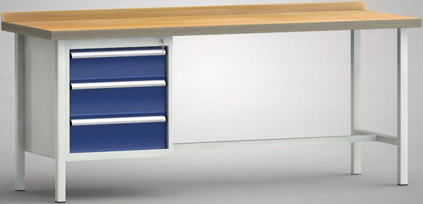 KLW standaard werkbank - 2000 x 700 x 840 mm L x D x H, WS116N-2000M40-E1632