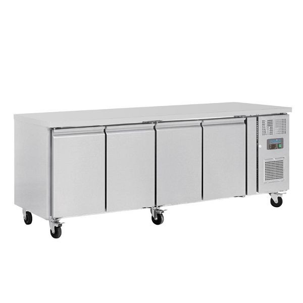 Polar 4-deurs koelwerkbank 449L, G379