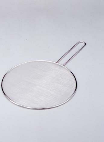 GSD spatscherm van roestvrij staal, diameter: 33 cm, VE: 12 stuks, 28 212