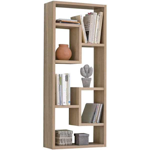 Wohnling wandplank ROSALIE Sonoma 36x90x13,5 cm houtdesign hangplank modern, WL5.333