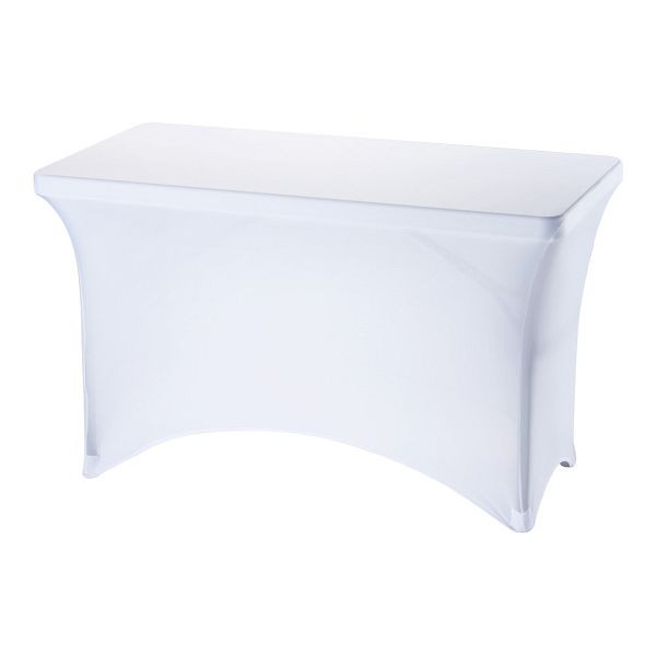 Stalgast stretchhoes voor buffettafels met ca. 1220x610x740 mm (BxDxH mm, wit, CE0804010