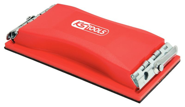 KS Tools schuurblok met schuimrubber houder, 210x105mm, 515.3095