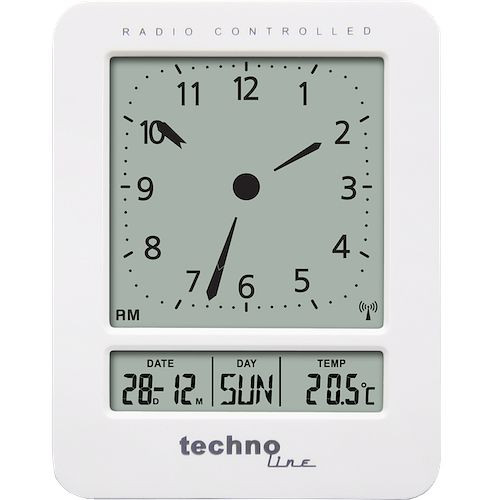 Technoline wekkerradio (digitaal), afmetingen: 71 x 92 x 45 mm, WT 745