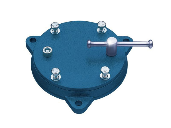 KLW Heuer-Front draaitafel voor bankschroef model 05 / HF150 360° draaibaar, 05 / HFD160