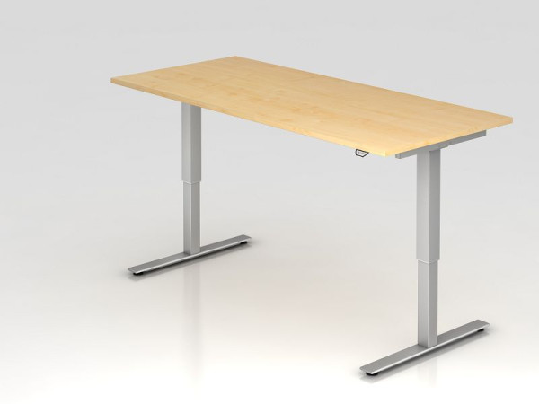 Hammerbacher elektrisch zit-sta bureau 180x80cm esdoorn, werkhoogte 73 - 119 cm, VXMST19/3/S