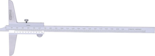KS Tools diepteschuifmaat, 0-200mm, 300.0572
