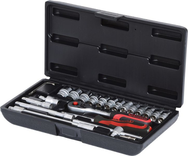 KS Tools 1/4" dopsleutelset, 25-delig, 911.0625