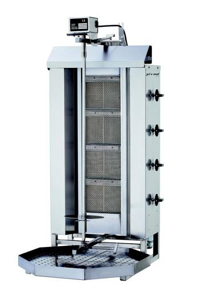 gel-o-mat Gas Gyros-/Kebab-Grill, Modell GLG221, Kapazität 60 kg, GLG221