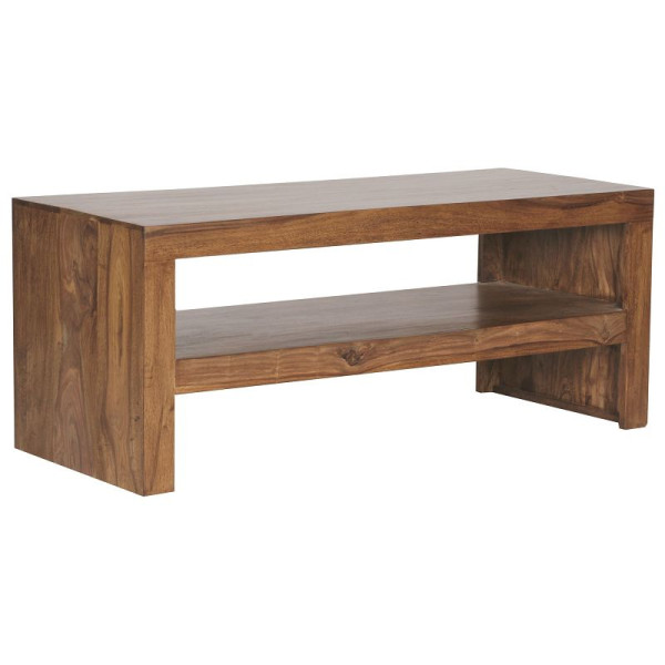 Wohnling salontafel MUMBAI massief hout Durban Sheesham 110 cm breed design bruin landhuisstijl, WL1.202