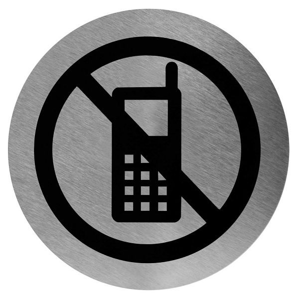 KEMMLIT deursymbool Basic, mobiel gebruik verboden, 252.420