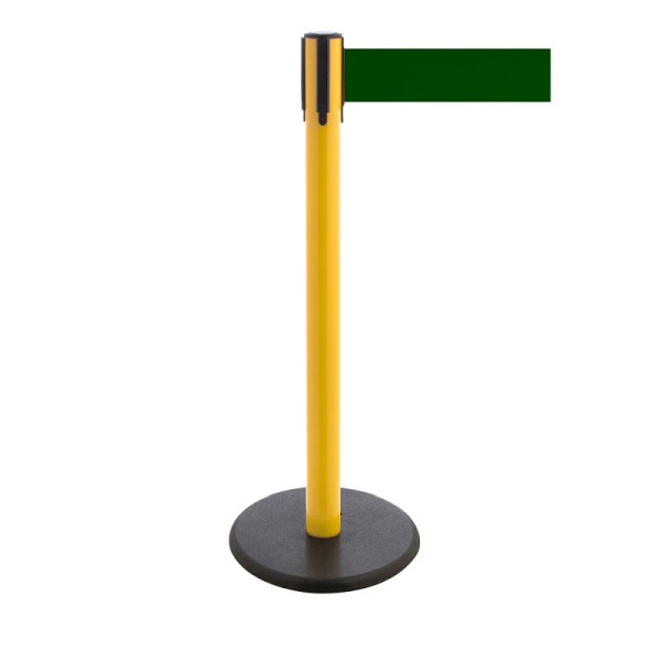 Stein HGS HGS personengeleidingssysteem -P-Line Premium-, geel, donkergroen, met bandeindstuk (standaard), bandlengte: 2,3 m, 34244e-1002