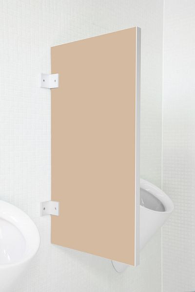 KEMMLIT Standaard urinoirschot Novara van Cappuccino-houtmateriaal, 15120018