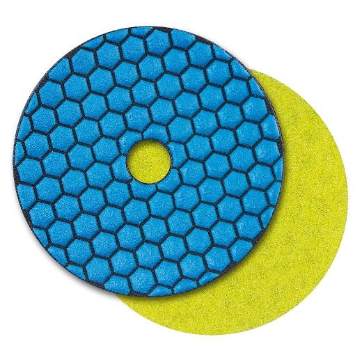 ELMAG DiaProfi polijstpad Ø100mm, korrelgrootte 100, klittenbandhouder, 62301