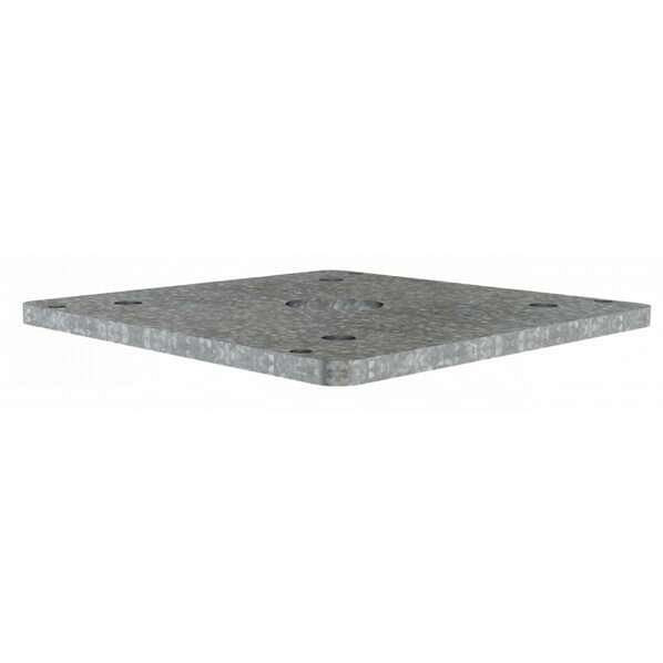 Schake adapterplaat voor aluminium mast, 3531101