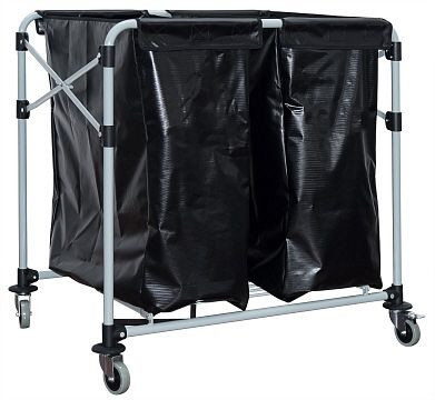 Contacto wasverzamelwagen 150l dubbel, 1655/152