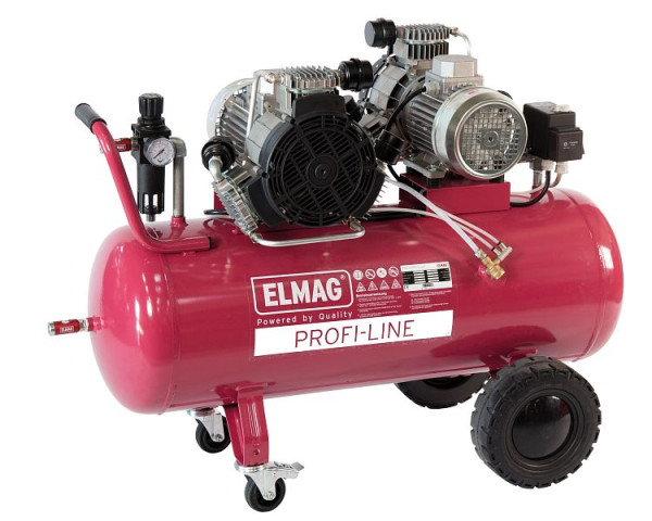 ELMAG compressor PROFI-LINE 'OLIEVRIJ', PL 660/10/100 D, 21226