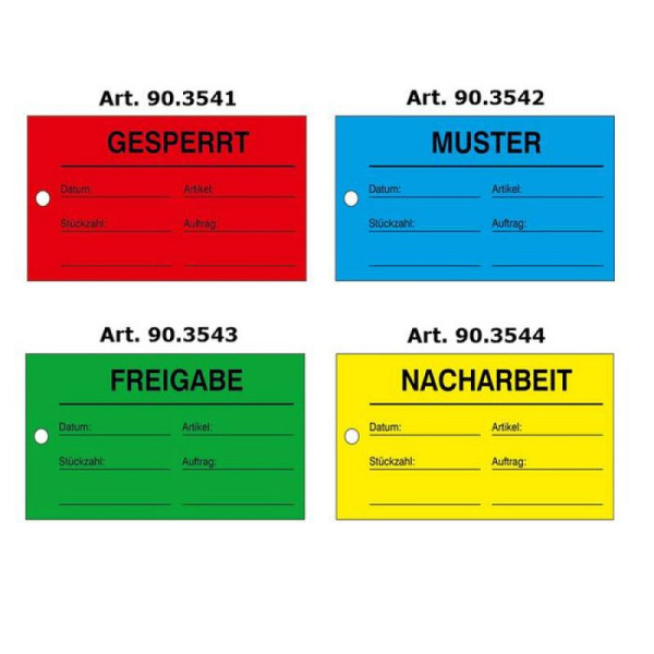 Stone HGS keurmerken met perforatie, rework/geel, 25 stuks, 90.3544