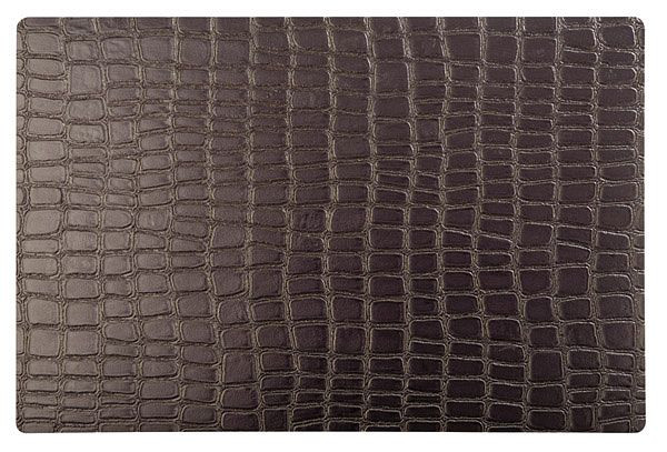 APS placemat - bruin -CROCO-, 45 x 30 cm, kunststof (EVA), antislipbodem, 60537