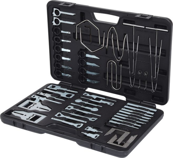 KS Tools radio-/navigatiesysteem demontage- en montageset, 52-delig, 500.1380