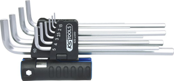 KS Tools 3 in 1 inbussleutelset, 10-delig XL, 920.2300