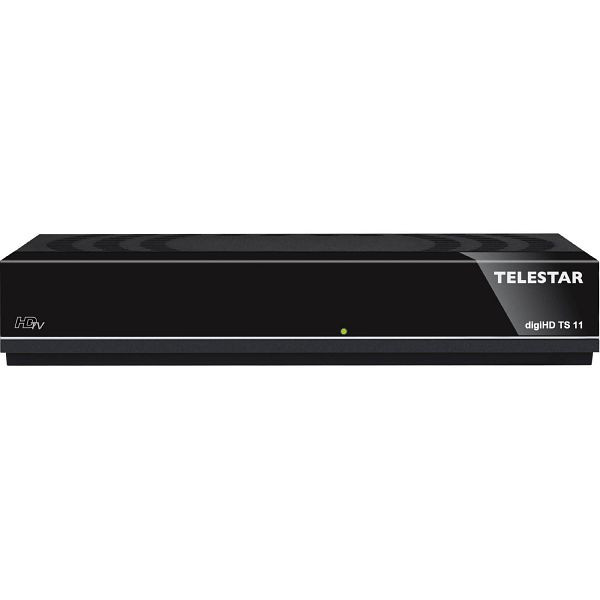 TELESTAR digiHD TS 11 HDTV-satellietontvanger (met USB-mediaspeler en EPI-programma-info, automatische software-update, kinderbeveiliging), 5310523