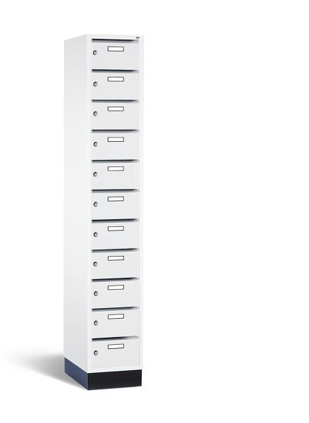 C+P verdeelkast Intro, H1950xB320xD490mm, kleur: verkeerswit, 8170-111 S10036