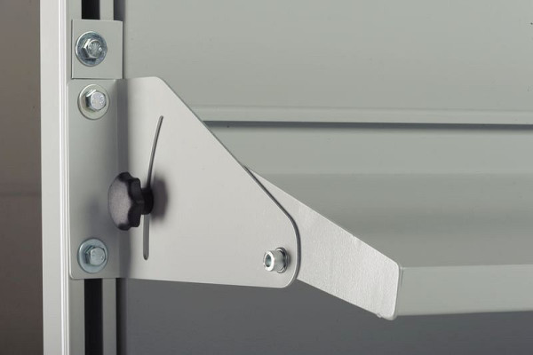 KLW plaatstalen legbord, 1500 x 300 mm L x D, ABC-AVD-1500-300