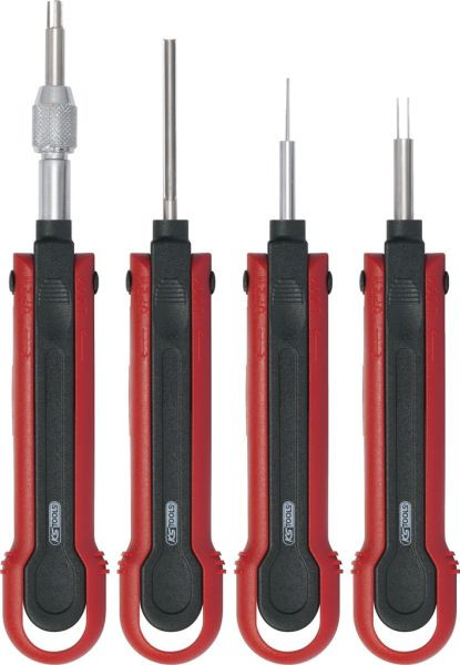 KS Tools professionele ontgrendelingsgereedschapset voor bedrijfsvoertuigen, Upgrade1, 4-delig, 150.0805