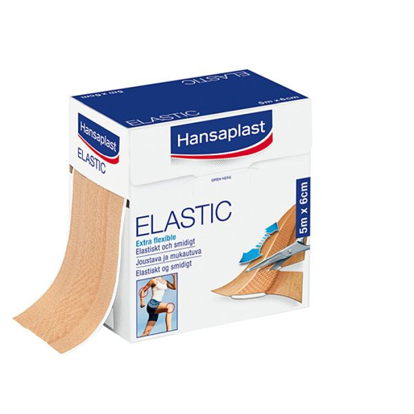 Stone HGS snelverband Hansaplast® ELASTIC, 80 mm, 29019