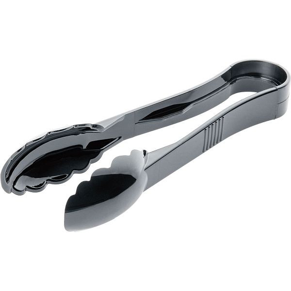 Stalgast saladetang van polycarbonaat, zwart
