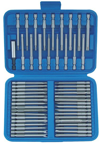 SW staalbitassortiment, 1/4", 55-delig, extra lang, 04145L