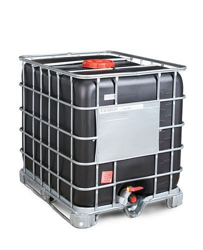 DENIOS Recobulk IBC Gefahrgut-Container, UV, Stahlkufen, 1000 l, NW225 / NW50, 266207
