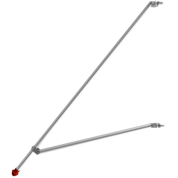 HYMER lange giek, basisdeel, afmetingen 2,55 x 0,15 m, 707035