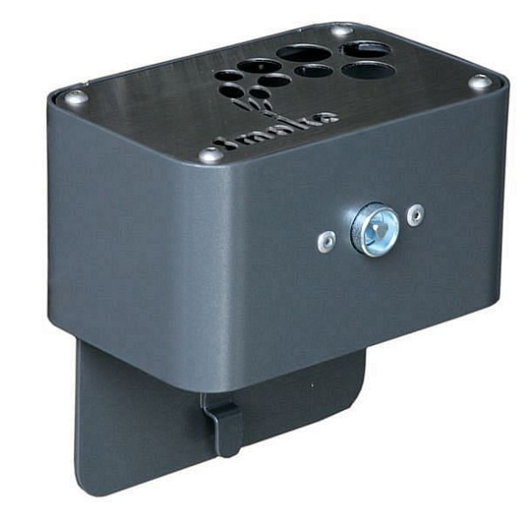 Renner rechthoekige asbak ca. 2 L "Smoke model", geschikt voor wand- en paalmontage, thermisch verzinkt, 7068-10FV
