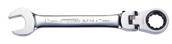 KS Tools GEARplus gelede ratel-ringsleutel, afsluitbaar, 9 mm, 503.4809