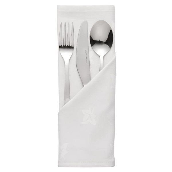 Mitre Luxe Luxor servetten wit 45cm, HB556