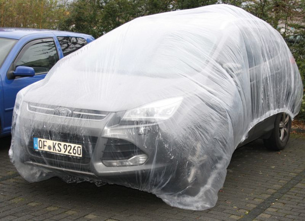 KS Tools kunststof garage, transparant, 6,5 x 3,5 m, 500.8073
