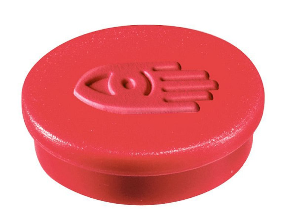 Legamaster magneten 30mm rood, VE: 10 stuks, 7-181202
