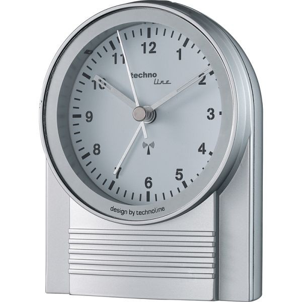 Technoline radiografische wekker, DCF-77 radiografische klok, afmetingen: 90 x 115 x 56 mm, WT 759