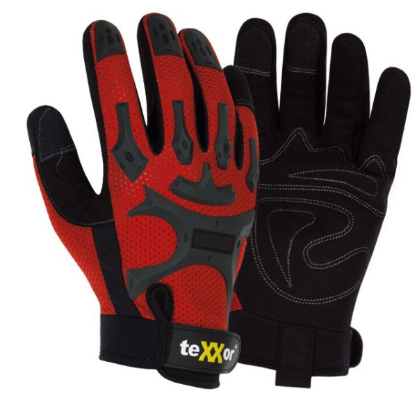 teXXor kunstleren handschoenen "BUCKLEY", maat: 8, verpakking: 120 paar, 2550-8