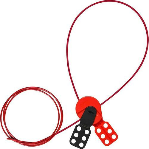 DENIOS Universeel kabelslot - nylon kabel, lengte 2 m, 311901