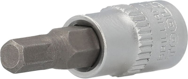 Brilliant Tools 1/4" binnenzeskant bitdop, 5 mm, BT020822