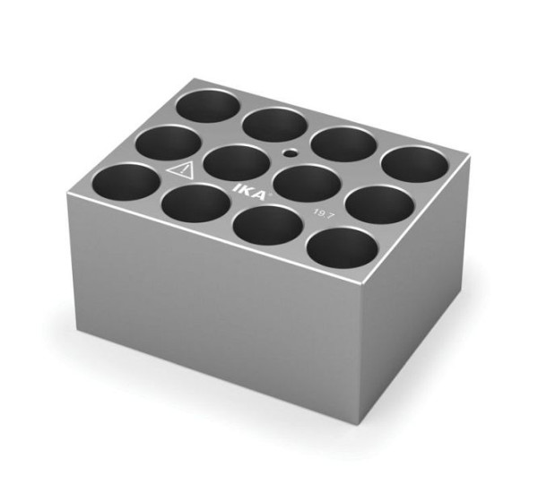 IKA enkel blok, 19 mm flacon, Ø 19,7 mm, DB 5.4, 0004469800