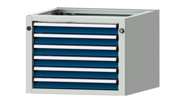 ANKE werkbanken onderkast, model 1210 V, 570 x 615 x 420 mm, RAL 7035/5010, 402.020