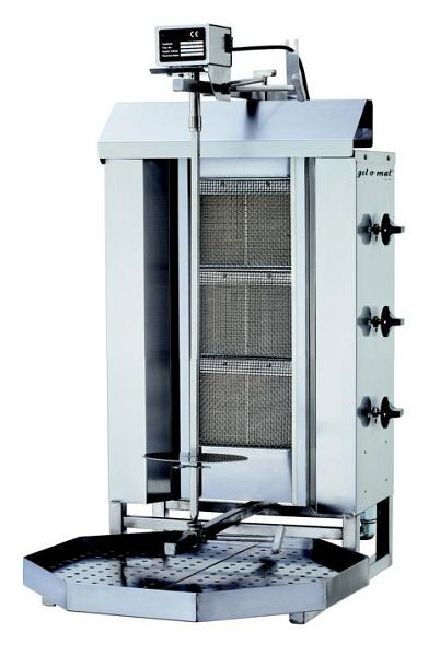 gel-o-mat Gas Gyros-/Kebab-Grill, Modell GLG220, Kapazität 40 kg, GLG220